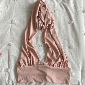 Crossover Halter Top